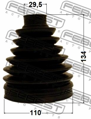 Пыльник ШРУС наружный комплект FEBEST 0117PUCK50