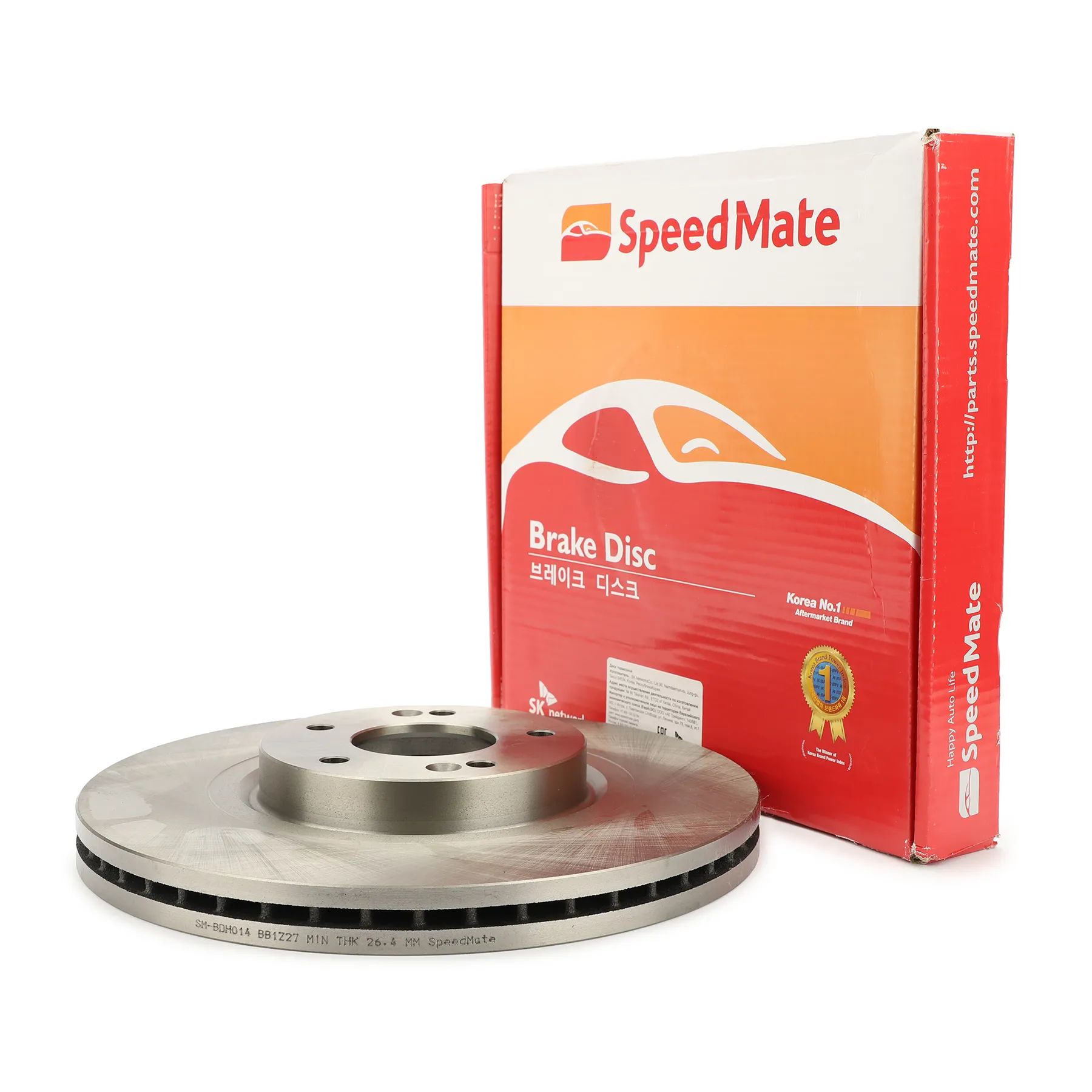 Диск тормозной задний SPEEDMATE SMBDH003