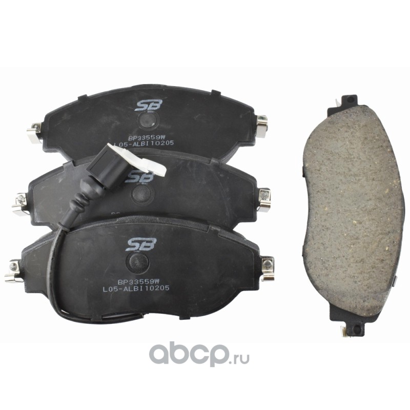 Колодки тормозные передние SB NAGAMOCHI BP33559W