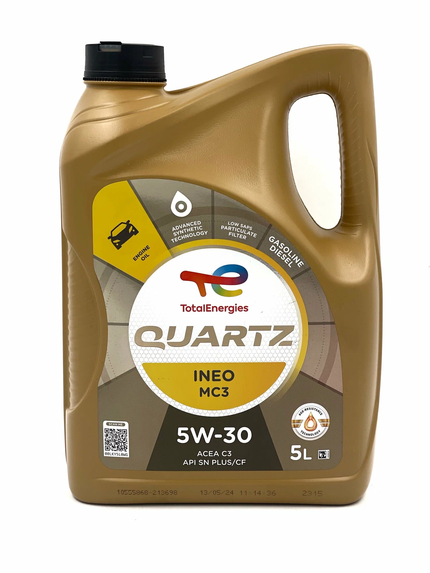 Масло моторное TOTAL 213698