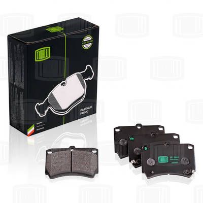 Колодки тормозные дисковые передние TRIALLI PF0803
