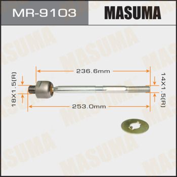 Тяга рулевая Masuma MR9103