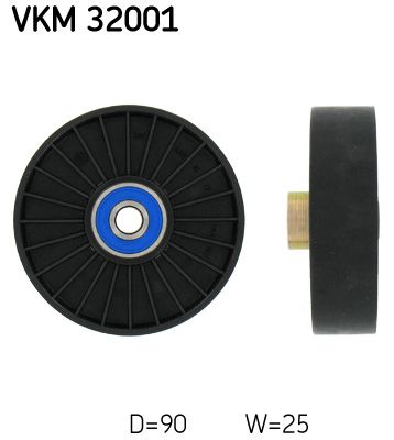 Ролик натяжителя ремня SKF VKM32001