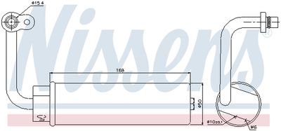 Осушитель кондиционера NISSENS 95445